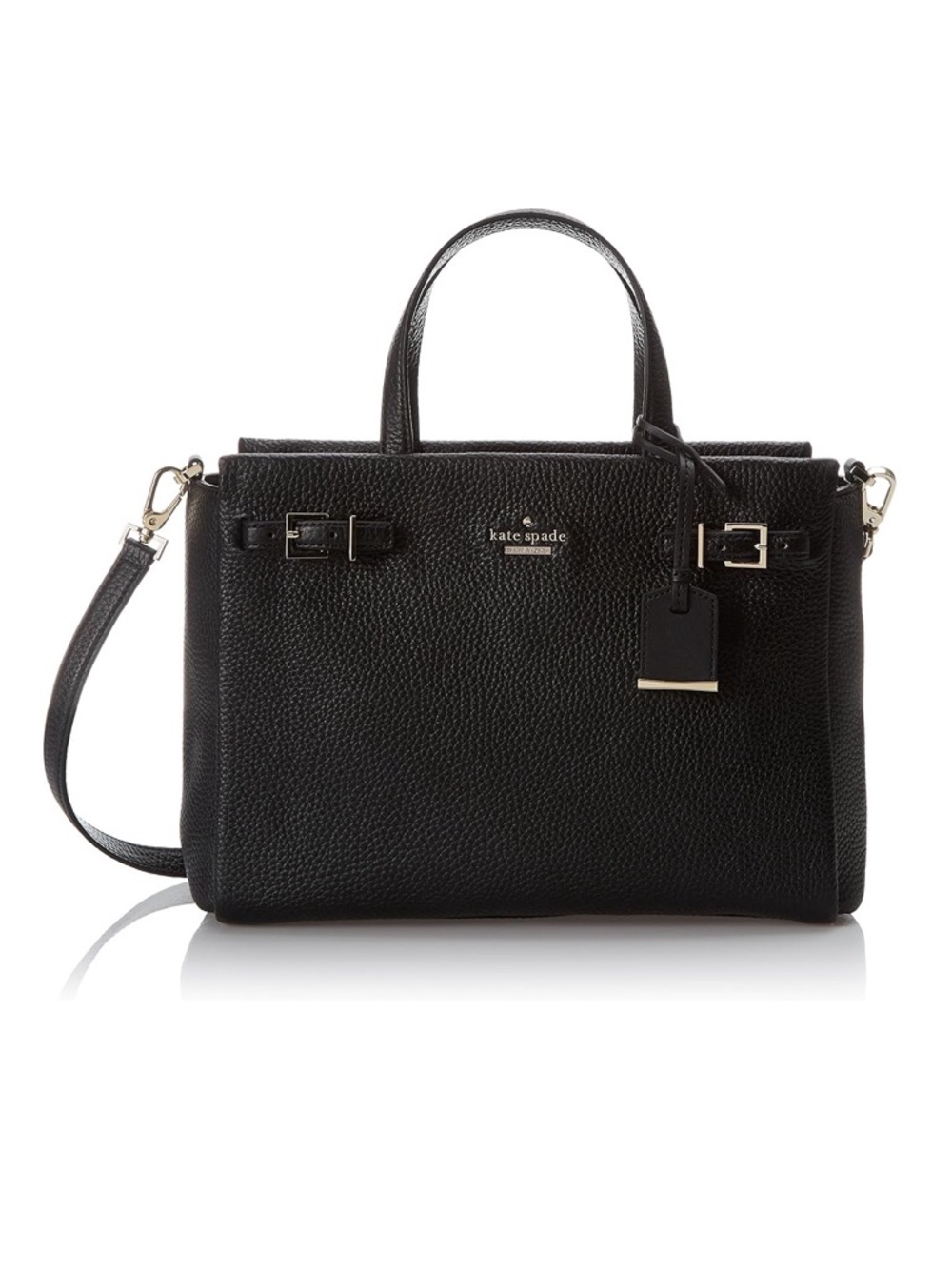 🖤 KSNY Holden Street Lanie Pebbled Leather Tote Shoulder Bag 🖤